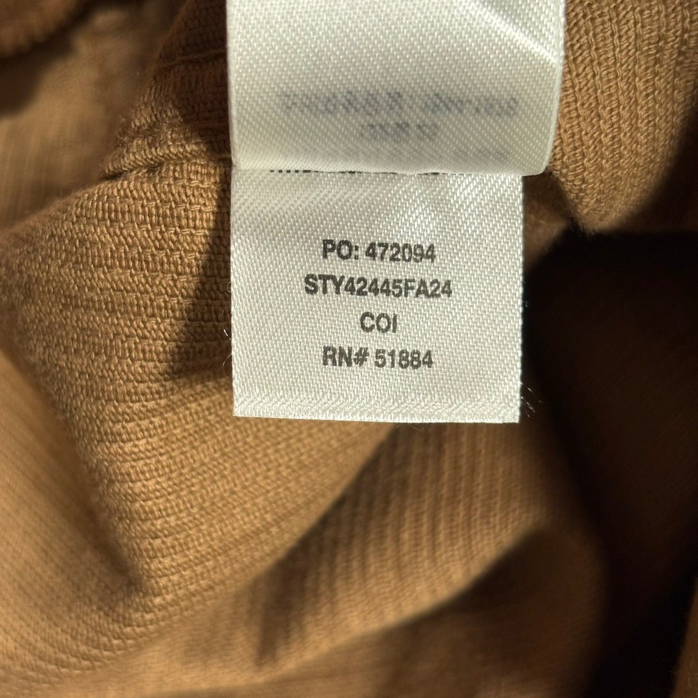 Patagonia Corduroy Shirt Mens L Coriander Brown Organic Cotton 42445 NWT - Picture 14 of 14